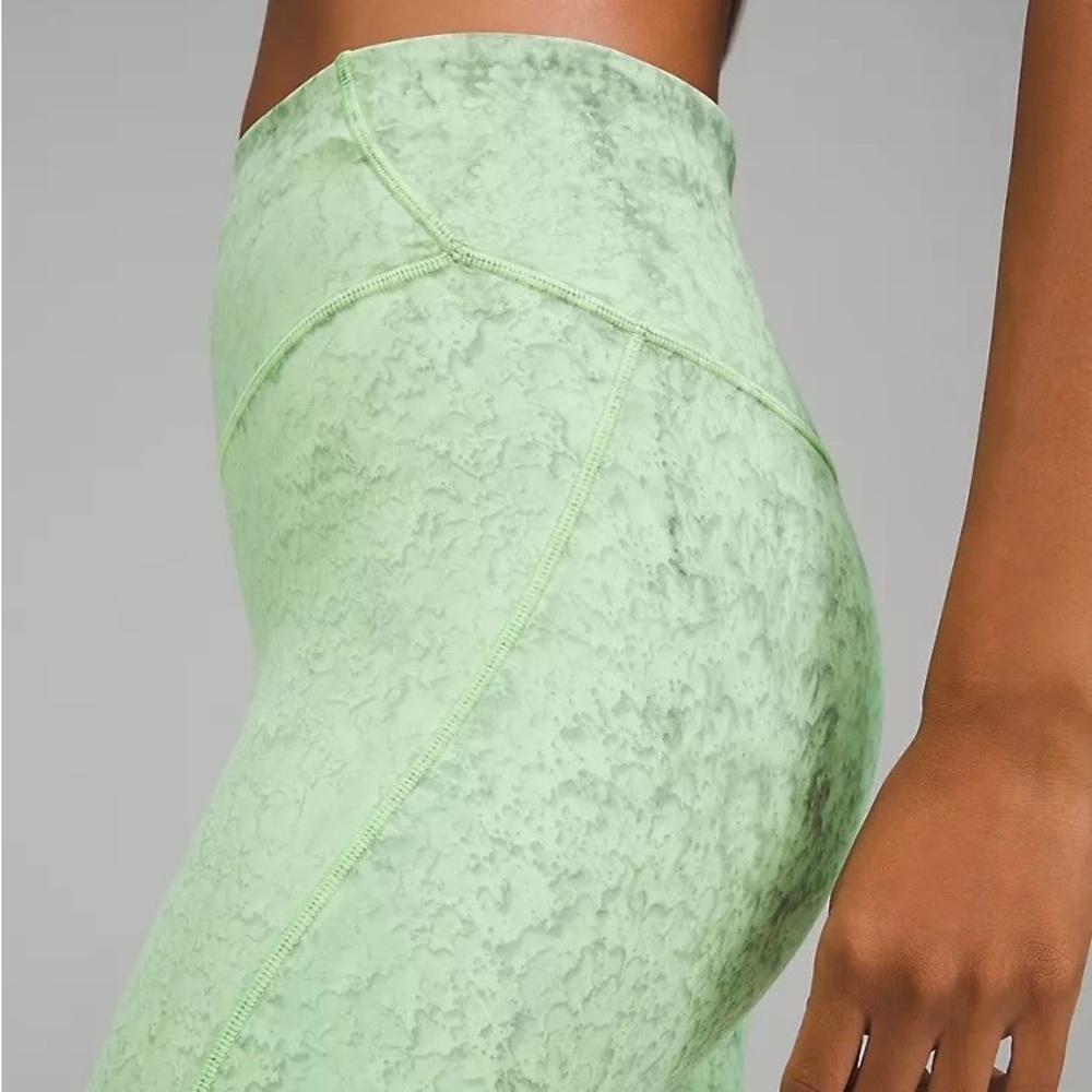 Green Lululemon Base Pace High-Rise Running Leggings 25”